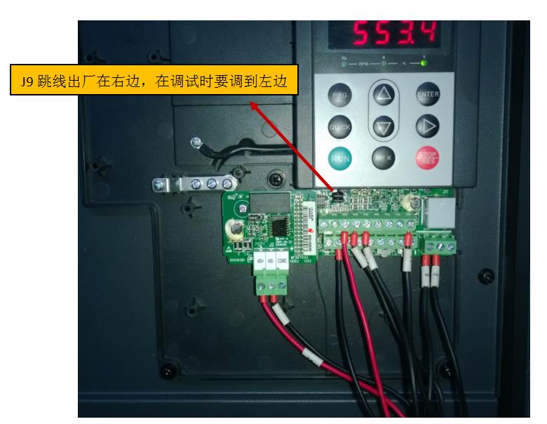汇川md290变频器维修在普通空压机上的调试流程